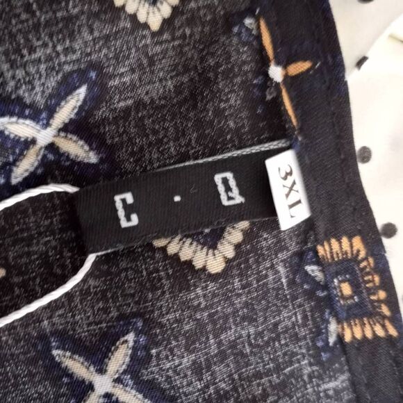 Elegant Long Sleeve Patterned Dress - Picture 12 of 16